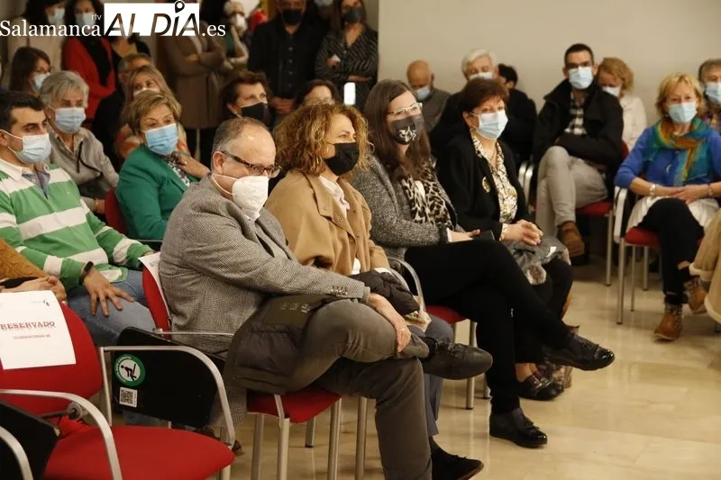 Homenaje a los profesores jubilados de la Facultad de Ciencias Químicas, Vicente Rives Arnau y Eladio Martín Mateos. Foto de David Sañudo