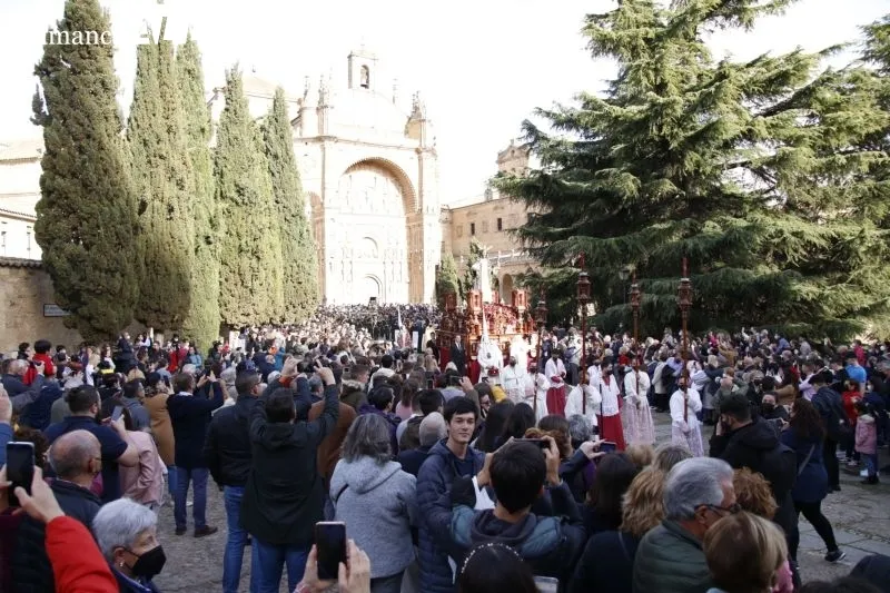Procesión de la Cofradía del Rosario en Salamanca - Fotos: David Sañudo