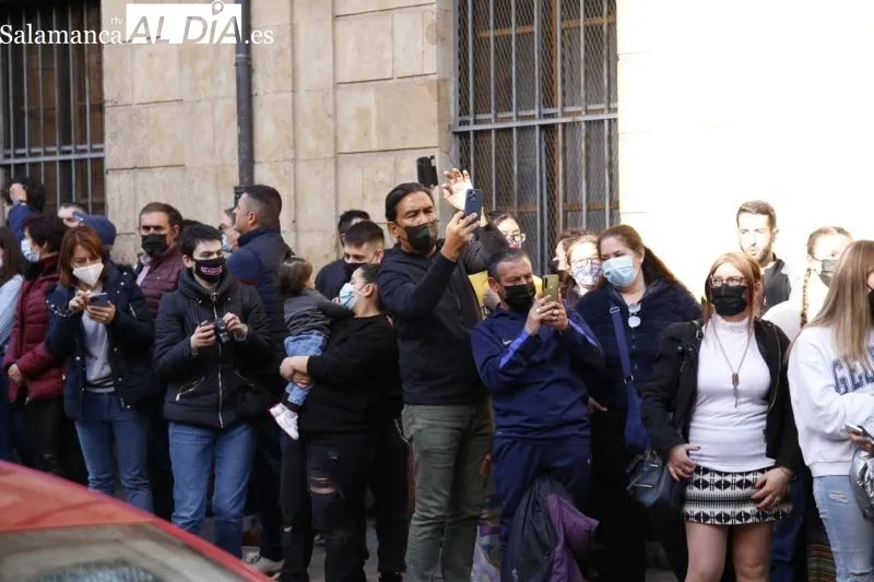 Procesión de la Cofradía del Rosario en Salamanca - Fotos: David Sañudo
