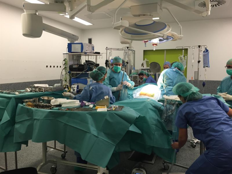 Foto 1 - El número de trasplantes de órganos se mantiene estable en el Hospital de Salamanca