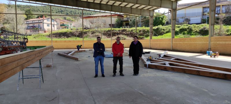 Foto 3 - La ermita de San Marcos de Cepeda recibe una nueva cubierta gracias a una acción formativa de empleo
