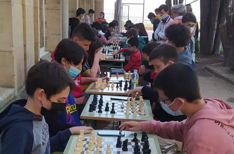 Foto 7 - Escolares de Salamanca participan en el II Encuentro de Ajedrez Intercentros