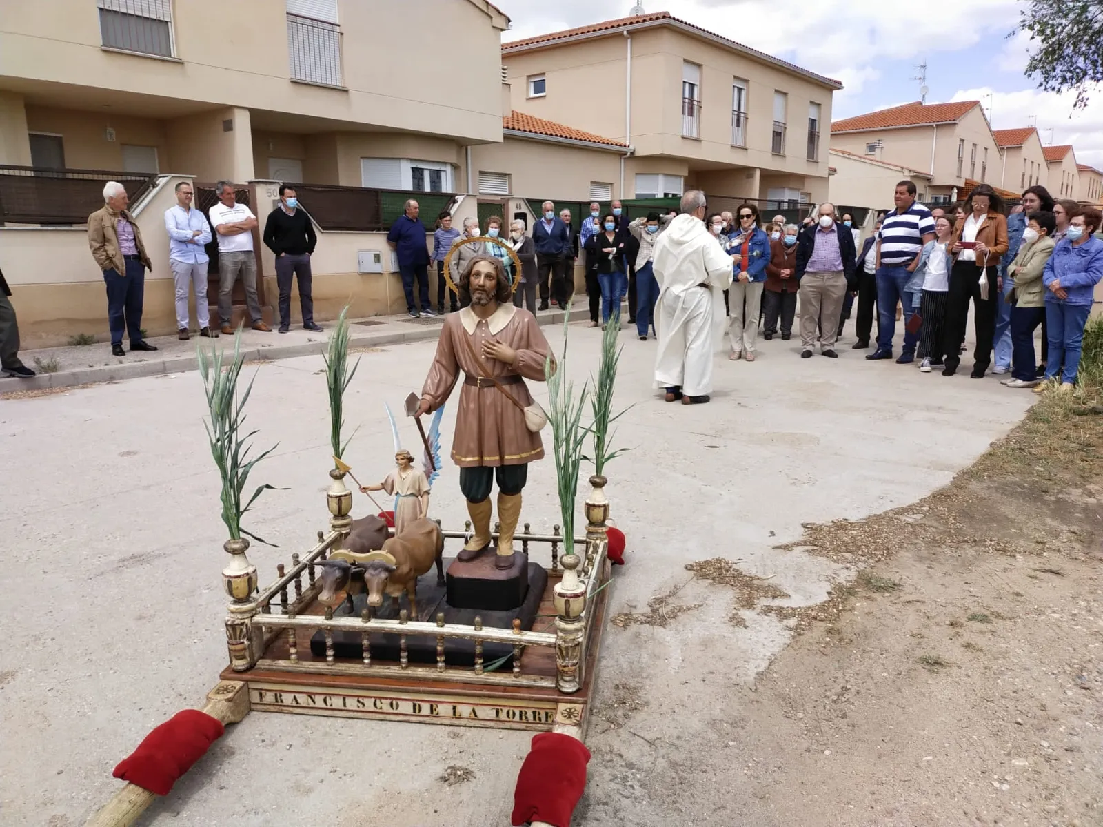 Villoruela festejaba este domingo a San Isidro