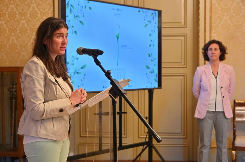 Presentación en el Ayuntamiento de la primera edición de ‘Salamanca: Fascinación Verde’