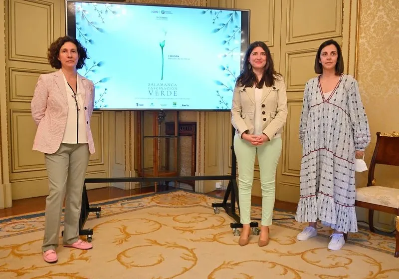 Presentación en el Ayuntamiento de la primera edición de ‘Salamanca: Fascinación Verde’