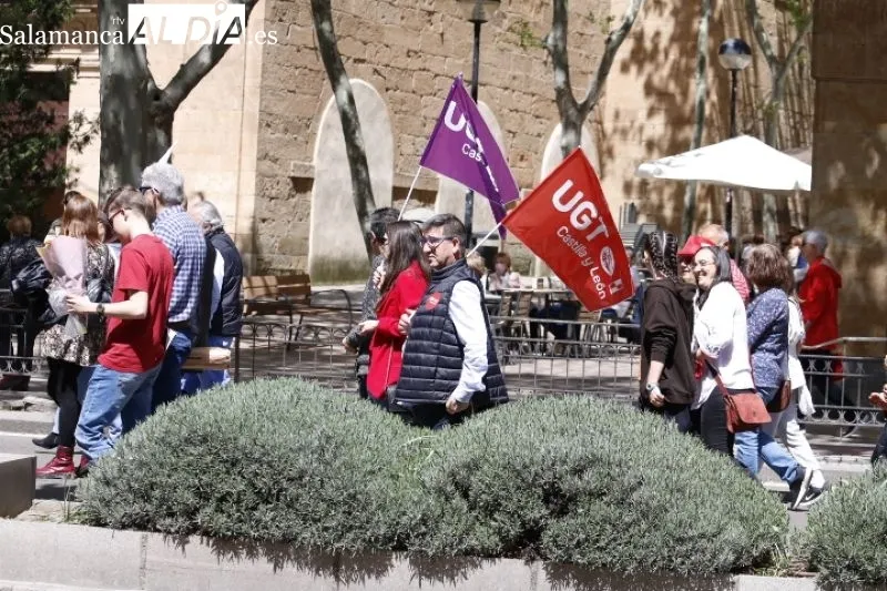 Foto 9 - Los sindicatos marchan en Salamanca reclamando mejores salarios