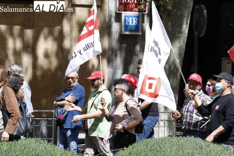 Foto 8 - Los sindicatos marchan en Salamanca reclamando mejores salarios