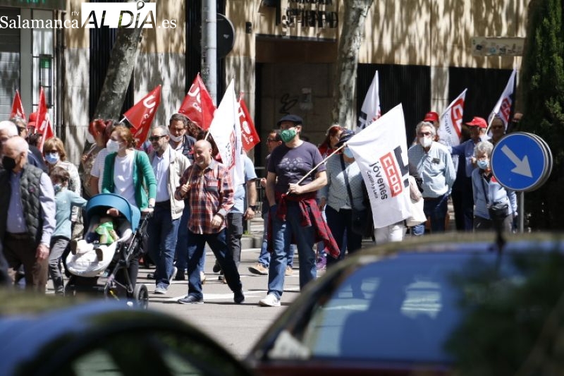 Foto 6 - Los sindicatos marchan en Salamanca reclamando mejores salarios