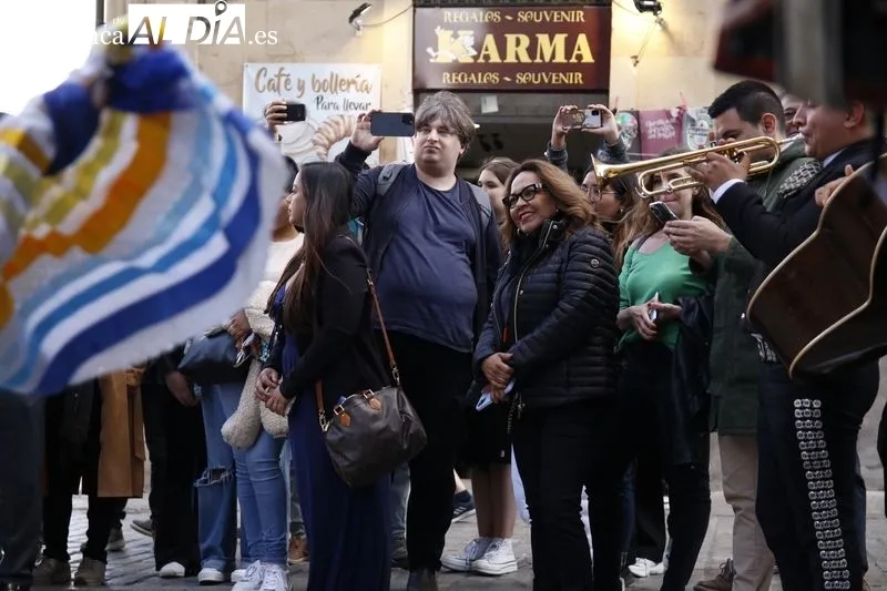 La Plaza Mayor se llena de música con el Festival Cultural Universitario Nuevo León-Salamanca 