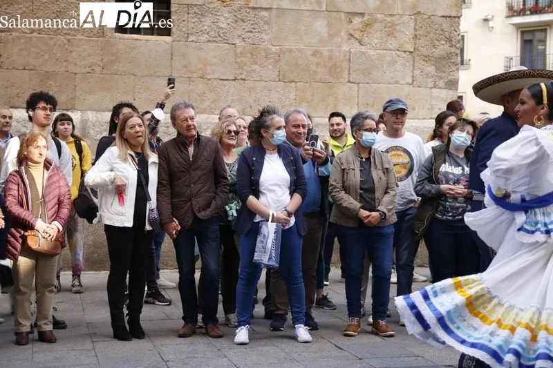La Plaza Mayor se llena de música con el Festival Cultural Universitario Nuevo León-Salamanca 