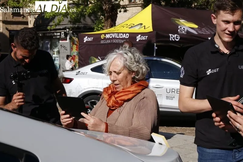 El programa URBAN 'e-Movilidad Segura y Sostenible', en el que se puede participar estos días en la Plaza de los Bandos