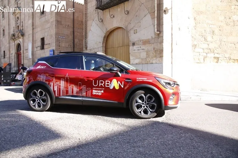 El programa URBAN 'e-Movilidad Segura y Sostenible', en el que se puede participar estos días en la Plaza de los Bandos