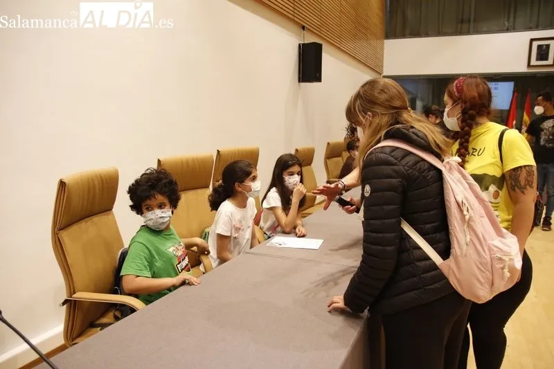 Consejo de Infancia y Adolescencia celebrado este viernes en el Palacio de Congresos