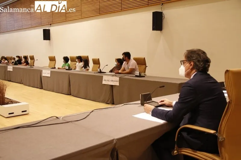 Consejo de Infancia y Adolescencia celebrado este viernes en el Palacio de Congresos