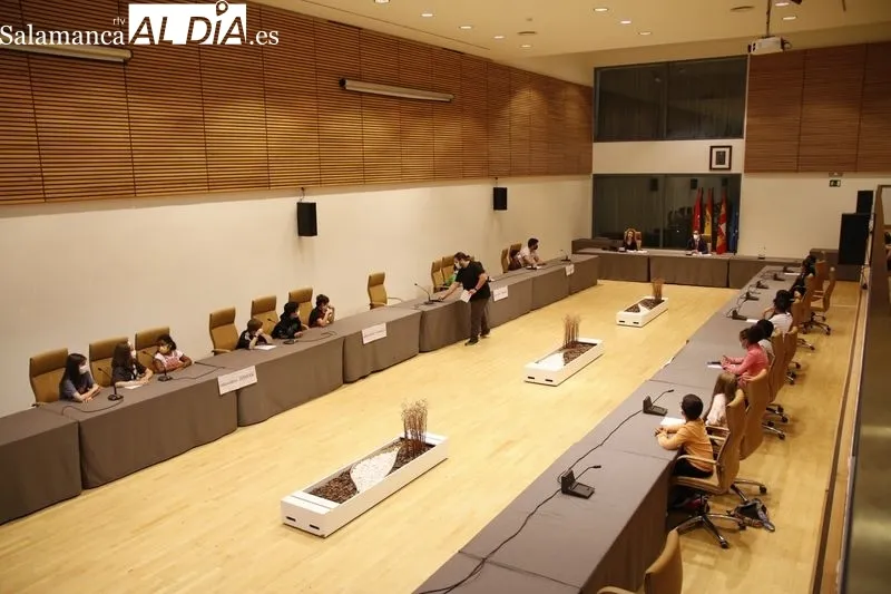 Consejo de Infancia y Adolescencia celebrado este viernes en el Palacio de Congresos