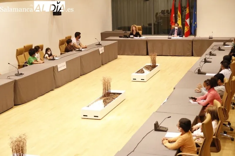 Consejo de Infancia y Adolescencia celebrado este viernes en el Palacio de Congresos