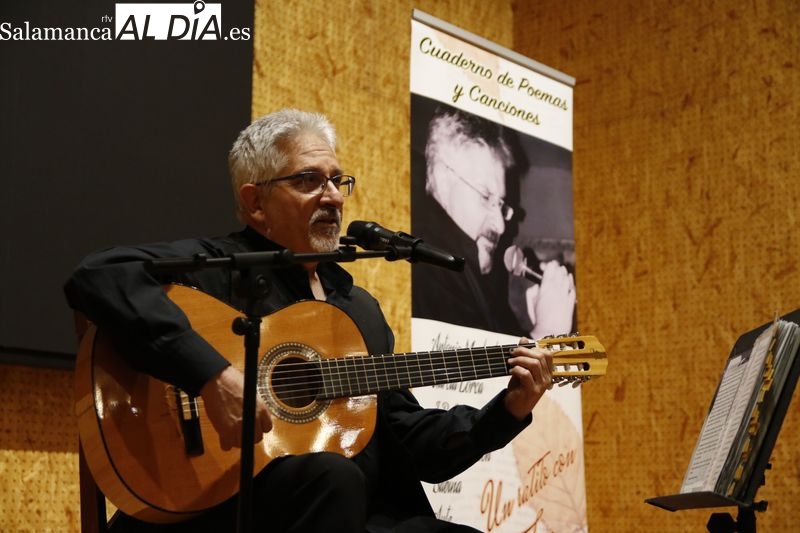 Recital de Toño Blázquez. Fotos: David Sañudo