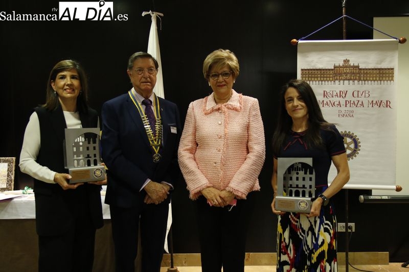 Entrega del Premio Servir 2022 del Rotary Club Salamanca Plaza Mayor. Fotos: David Sañudo