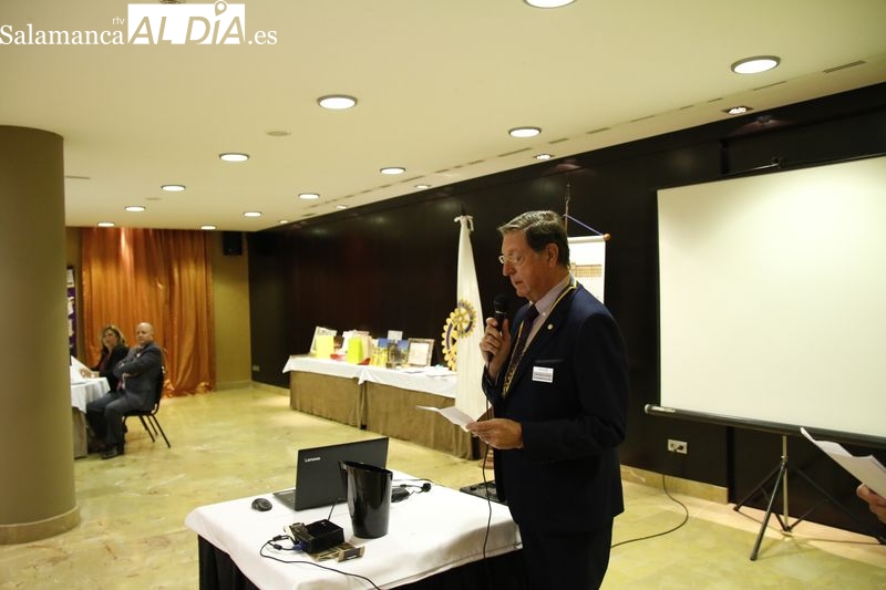 Entrega del Premio Servir 2022 del Rotary Club Salamanca Plaza Mayor. Fotos: David Sañudo