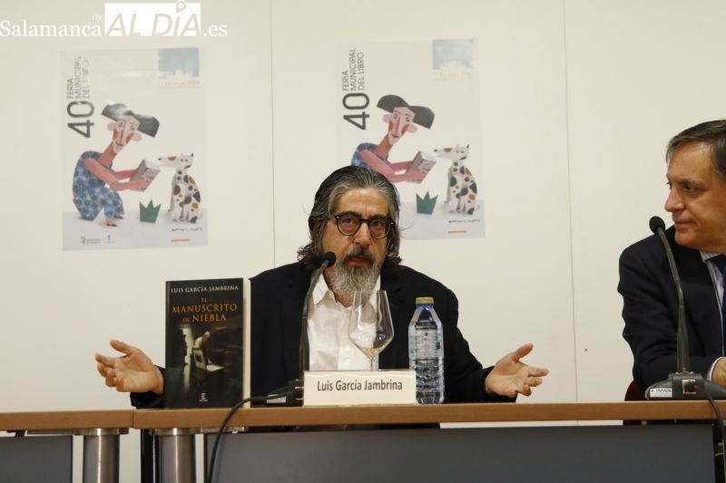 Inauguración de la XL Feria del Libro con la presentación de 'El manuscrito de niebla' de Luis García Jambrina - David Sañudo