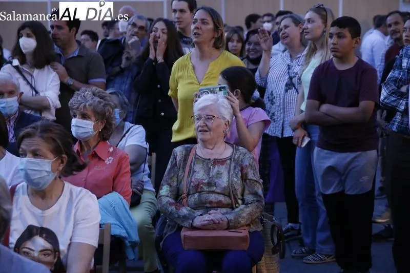Concierto de la Escuela de Música y Danza de Salamanca en la Plaza Mayor