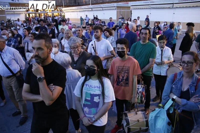 Concierto de la Escuela de Música y Danza de Salamanca en la Plaza Mayor
