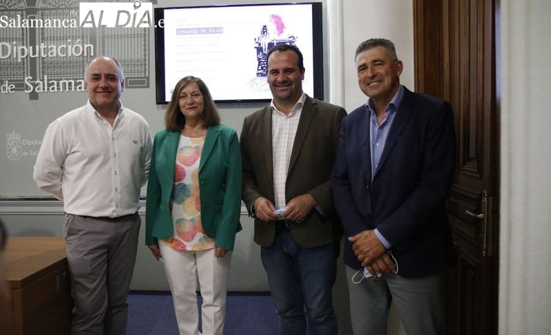 Presentación en la Diputación de Salamanca del Certamen Provincial de Teatro Aficionado 'Fernando de Rojas'. Foto de David Sañudo