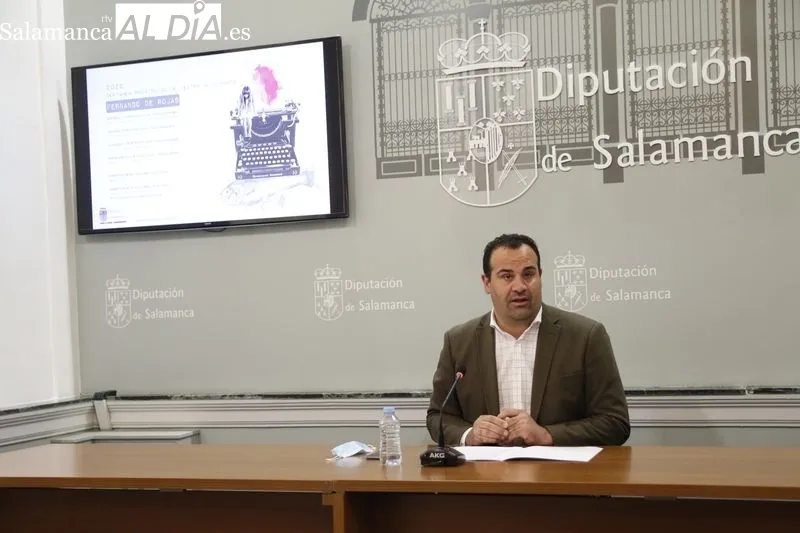 Presentación en la Diputación de Salamanca del Certamen Provincial de Teatro Aficionado 'Fernando de Rojas'. Foto de David Sañudo