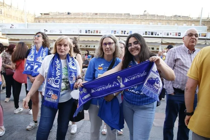 Galería de imágenes de la fiesta del Perfumerías Avenida por ganar la Liga / Fotos: David Sañudo