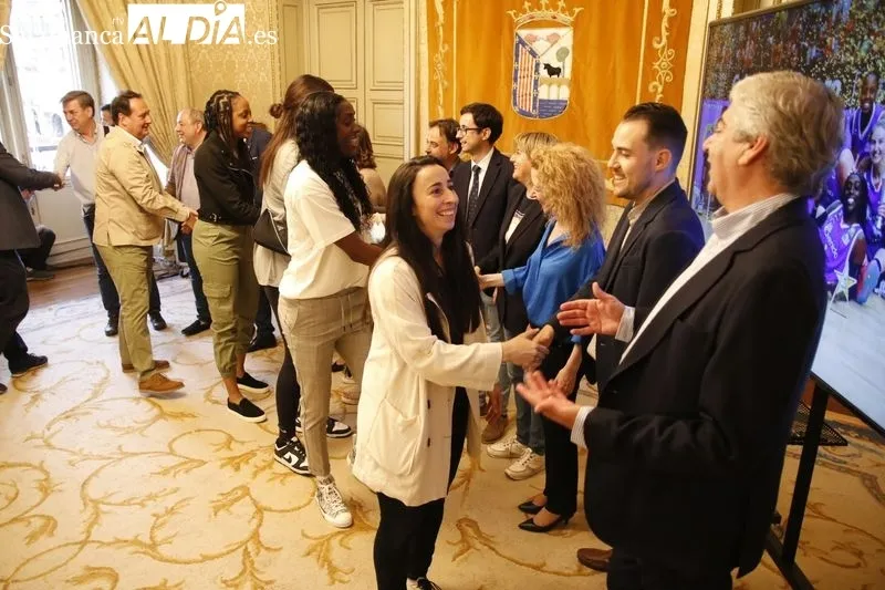 Galería de imágenes de la fiesta del Perfumerías Avenida por ganar la Liga / Fotos: David Sañudo