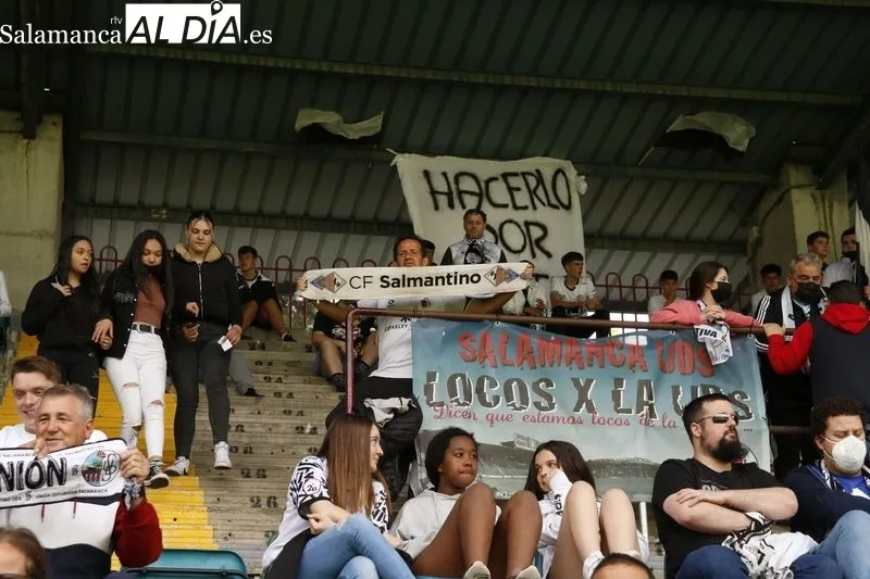 Galería de imágenes del público en el partido Salamanca UDS - Compostela / Fotos: David Sañudo