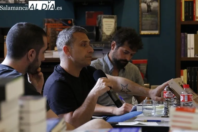 Presentación de libro 'Antifascistas', de Miquel Ramos, en la Librería Letras Corsarias