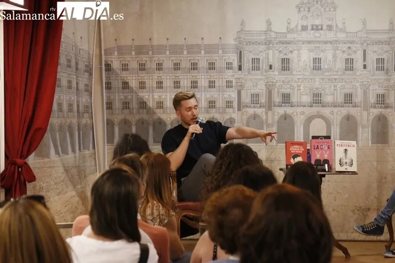Pablo Rivero, con su última novela este jueves en Salamanca