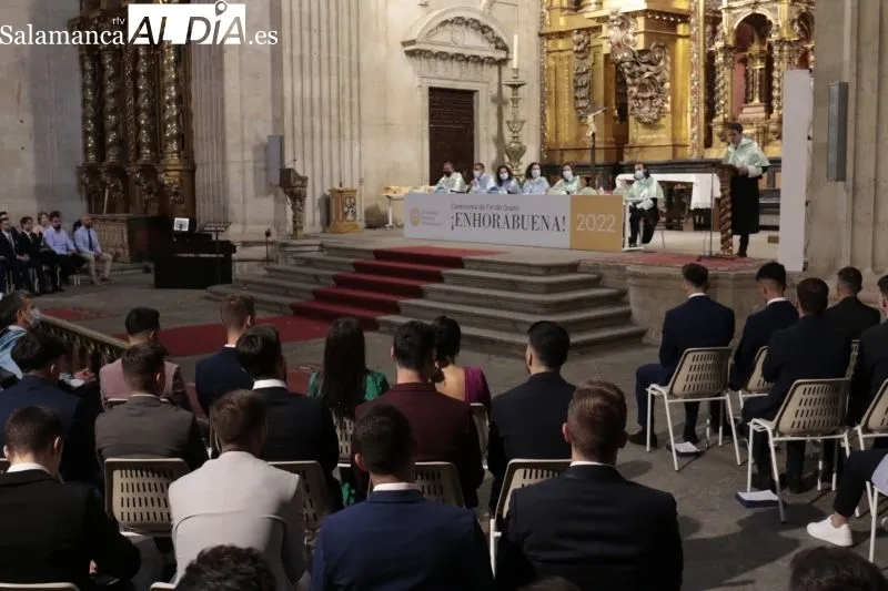 Graduación de los alumnos de Ciencias de la Actividad Física y del Deporte de la UPSA - David Sañudo