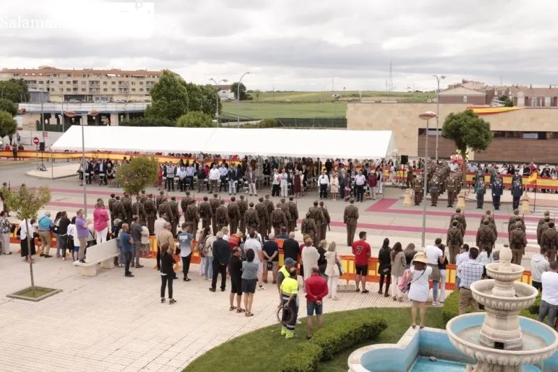 Jura de bandera civil en Villares de la Reina - David Sañudo