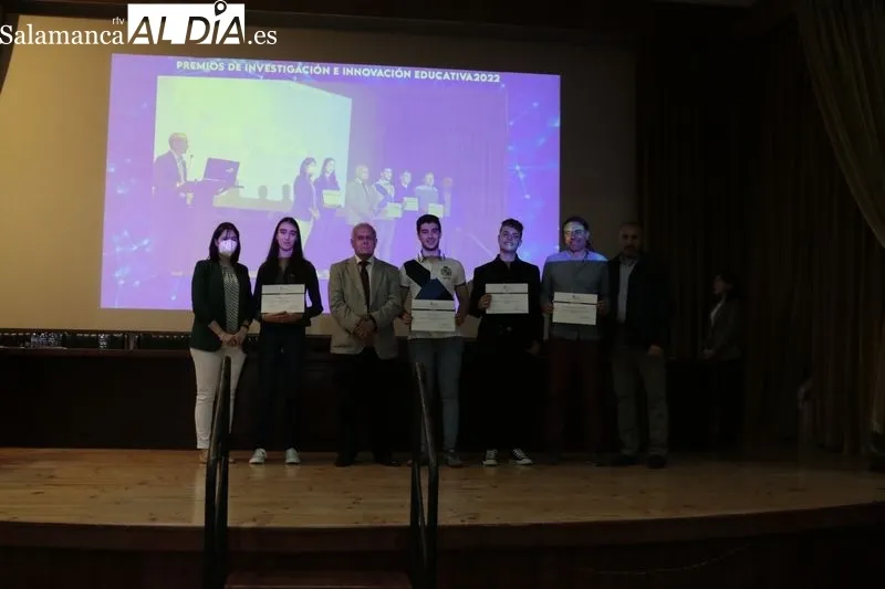 Entrega en la Facultad de Ciencias de los Premios de Investigación e Innovación en ESO Bachillerato y FP