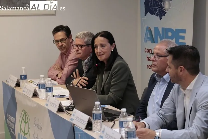 Mesa redonda en la sede de ANPE Salamanca