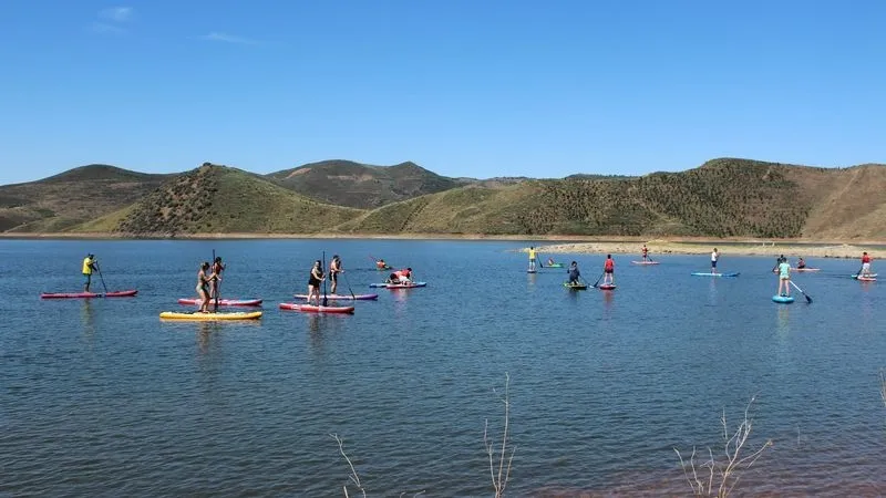 Paddle Surf en los Lagos do Sabor (Tras os Montes, Portugal)
