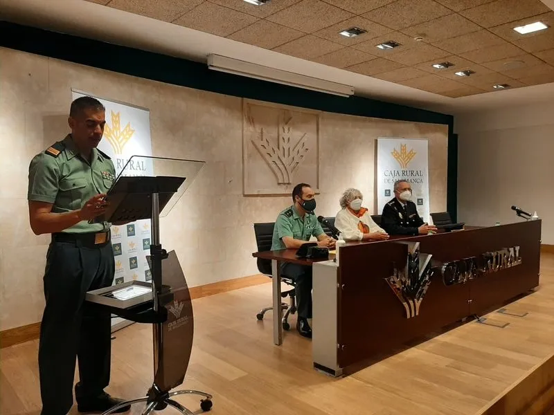 Celebración del Día de la Seguridad Privada en la sede de Caja Rural de Salamanca