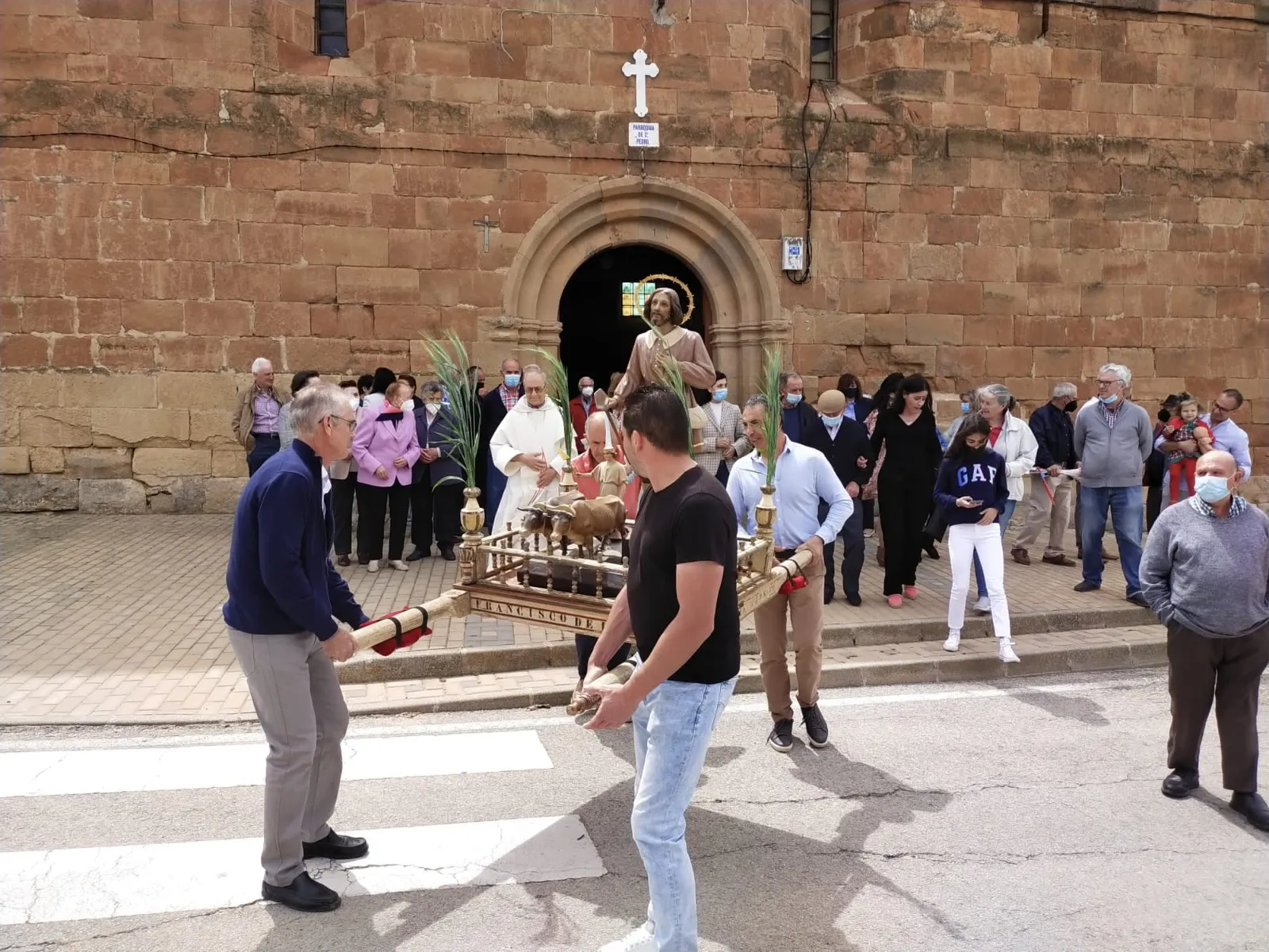 Villoruela festejaba este domingo a San Isidro