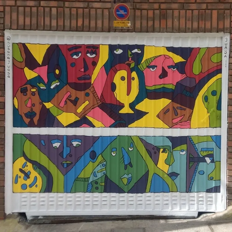 Foto 5 - La salmantina Catalina Medarde, primer premio del XI Concurso de Pintura Galer&iacute;a Urbana de ZOES
