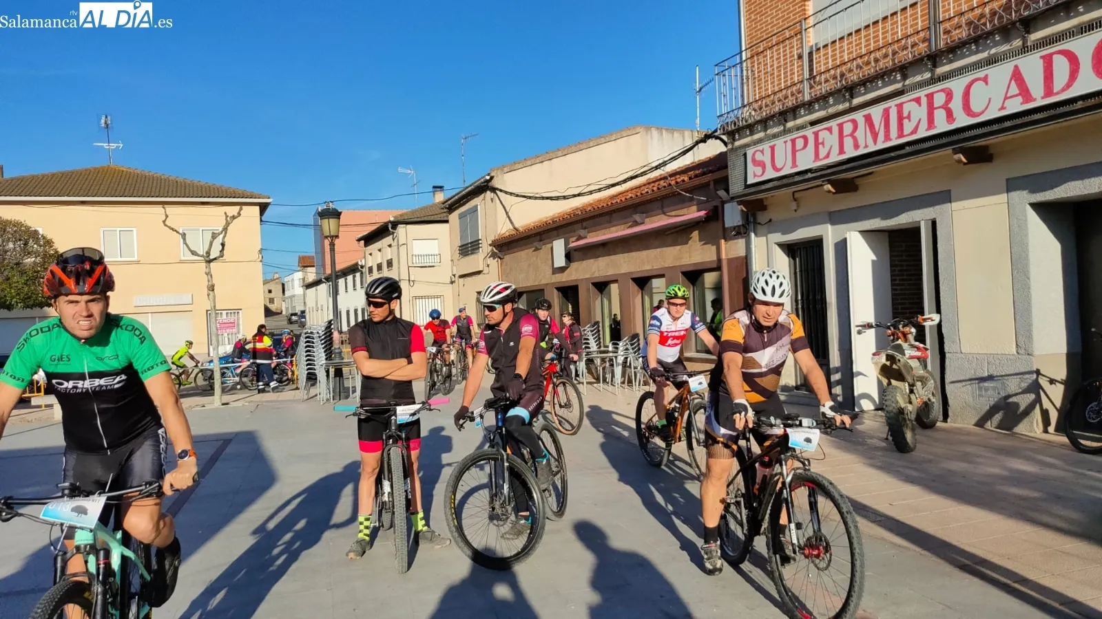 Alaraz celebraba este domingo la IX ediciòn de su Quedada BTT