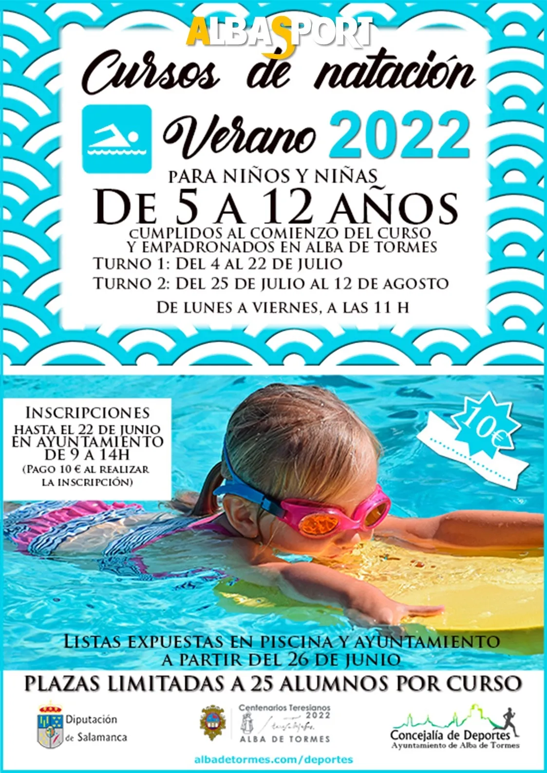 Foto 4 - Abierto el plazo de inscripci&oacute;n para los cursos de verano y actividad en las piscinas municipales
