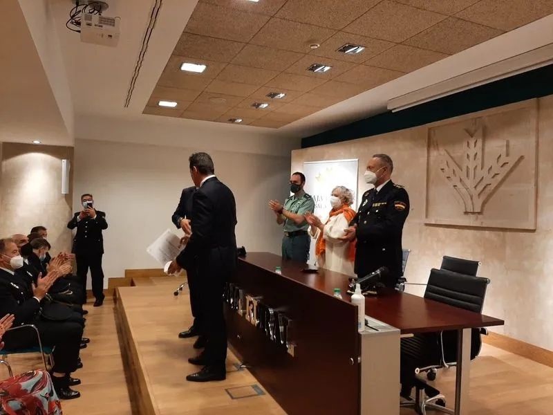 Celebración del Día de la Seguridad Privada en la sede de Caja Rural de Salamanca