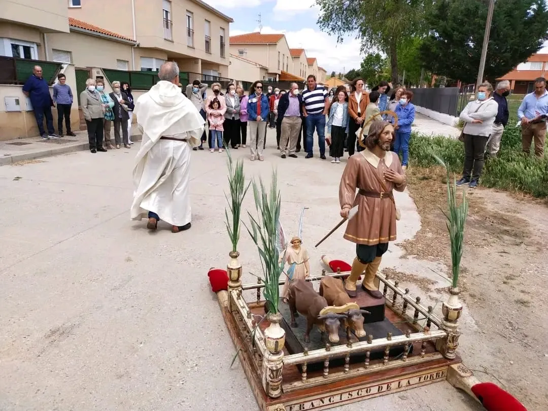 Villoruela festejaba este domingo a San Isidro