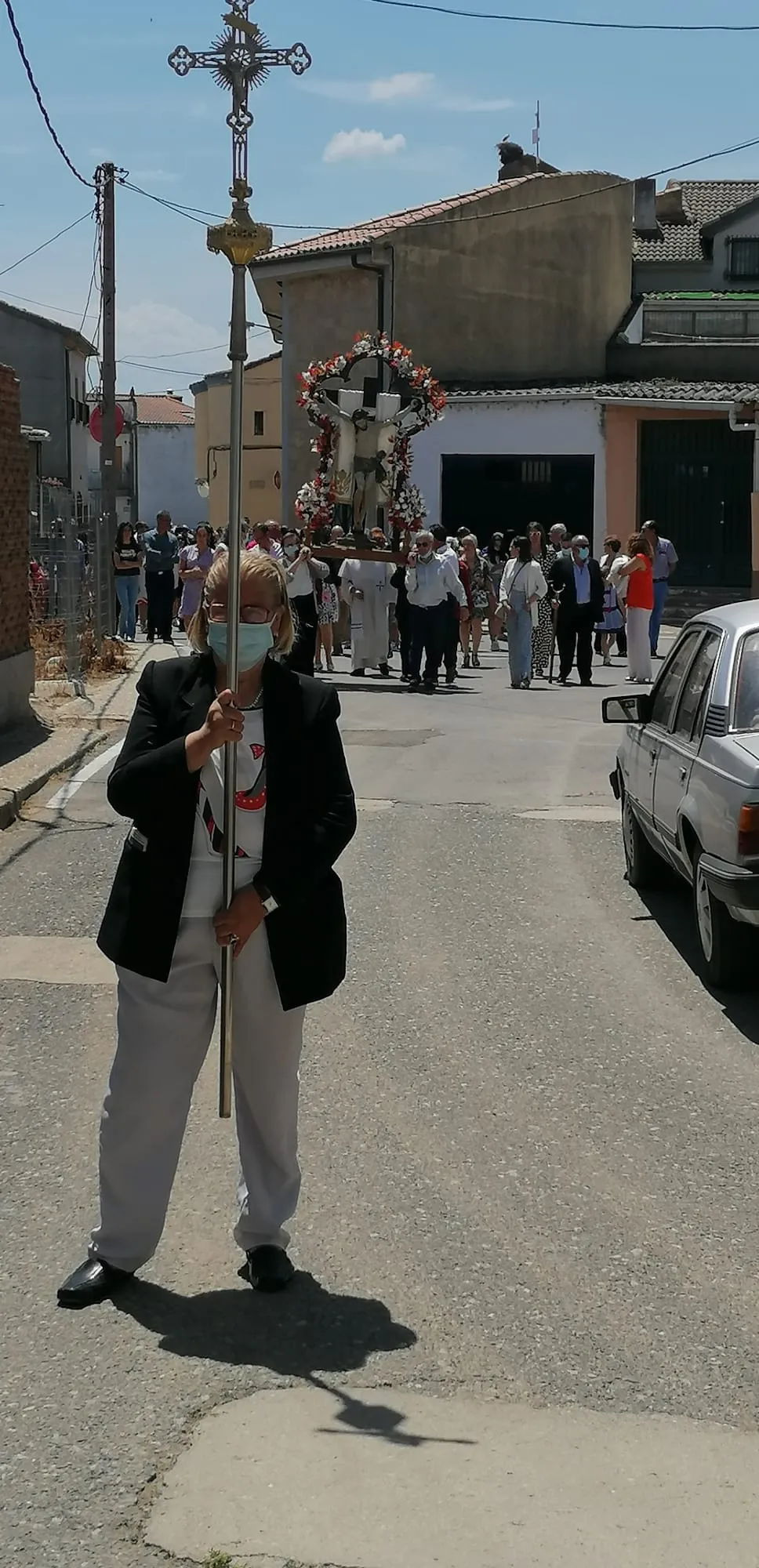 Foto 10 - El Sant&iacute;simo Cristo de la Esperanza vuelve a las calles de Villoruela junto a multitud de fieles