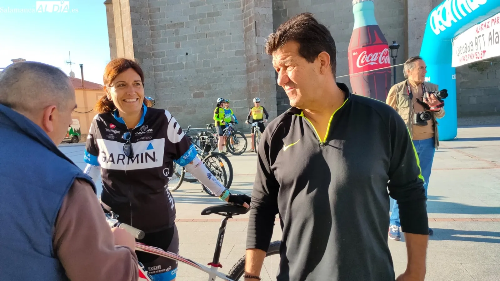 Alaraz celebraba este domingo la IX ediciòn de su Quedada BTT