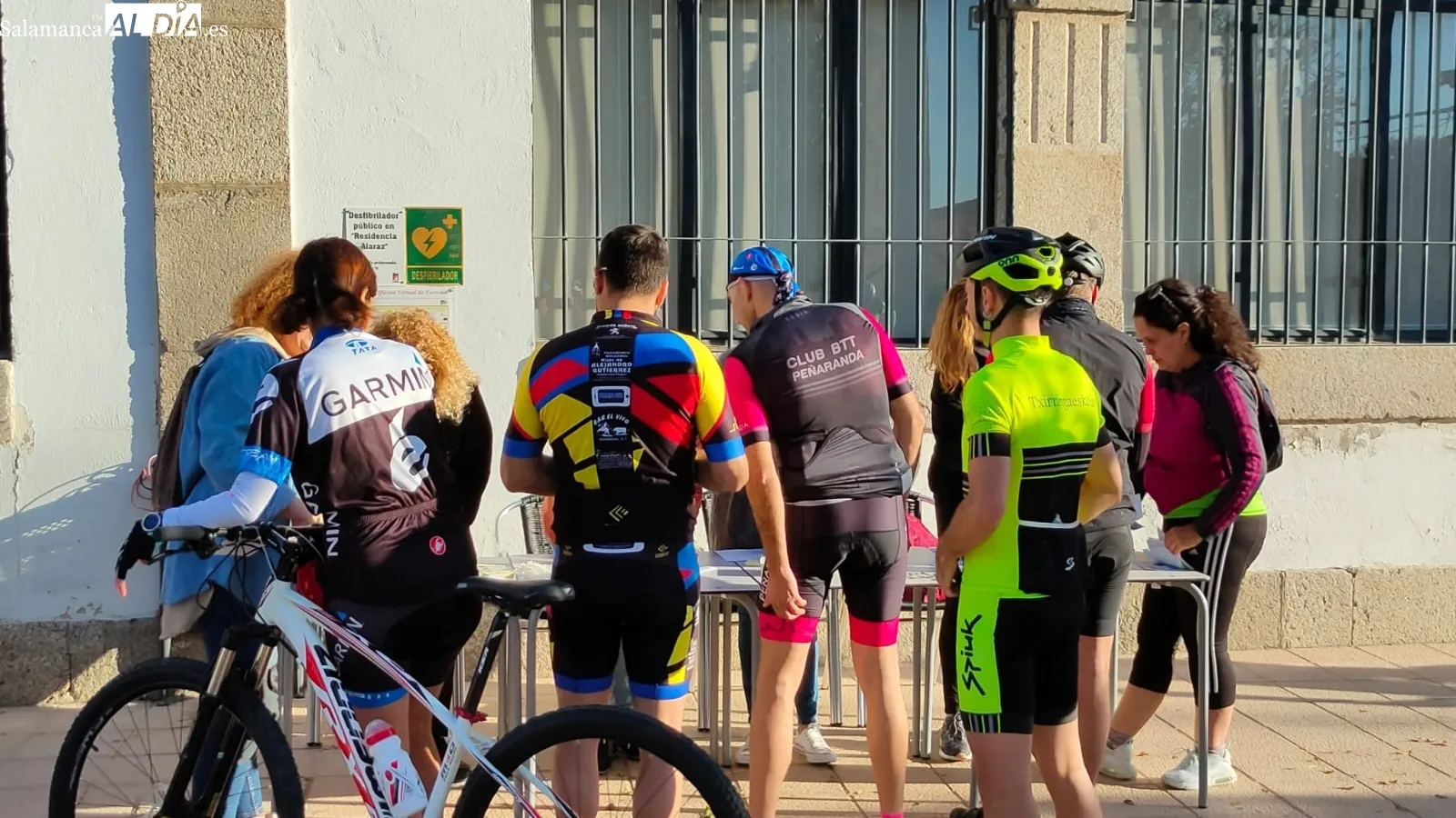 Alaraz celebraba este domingo la IX ediciòn de su Quedada BTT
