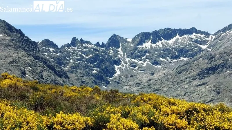 Los senderistas llegaron hasta el paraje del Circo de Gredos desde la Laguna Grande