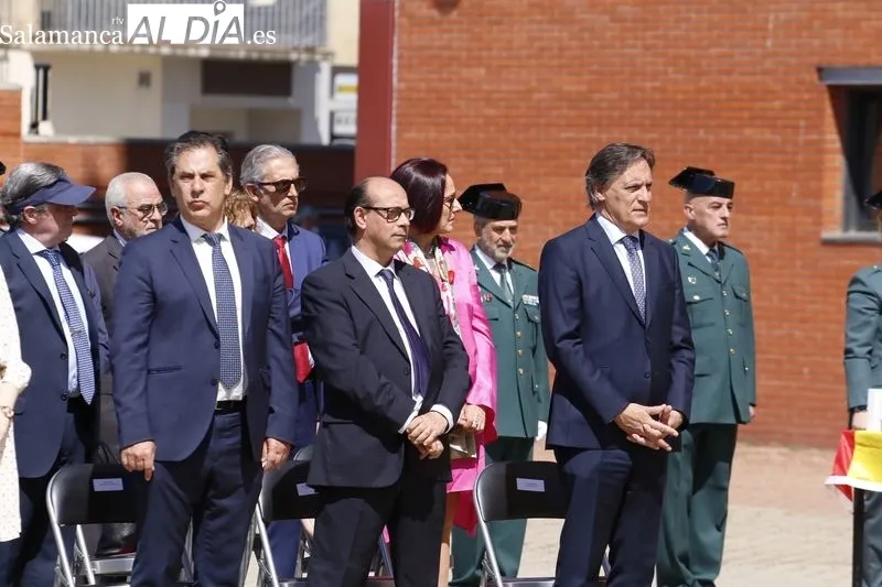 Acto oficial en Salamanca con motivo del 178 aniversario de la Guardia Civil. Foto de David Sañudo